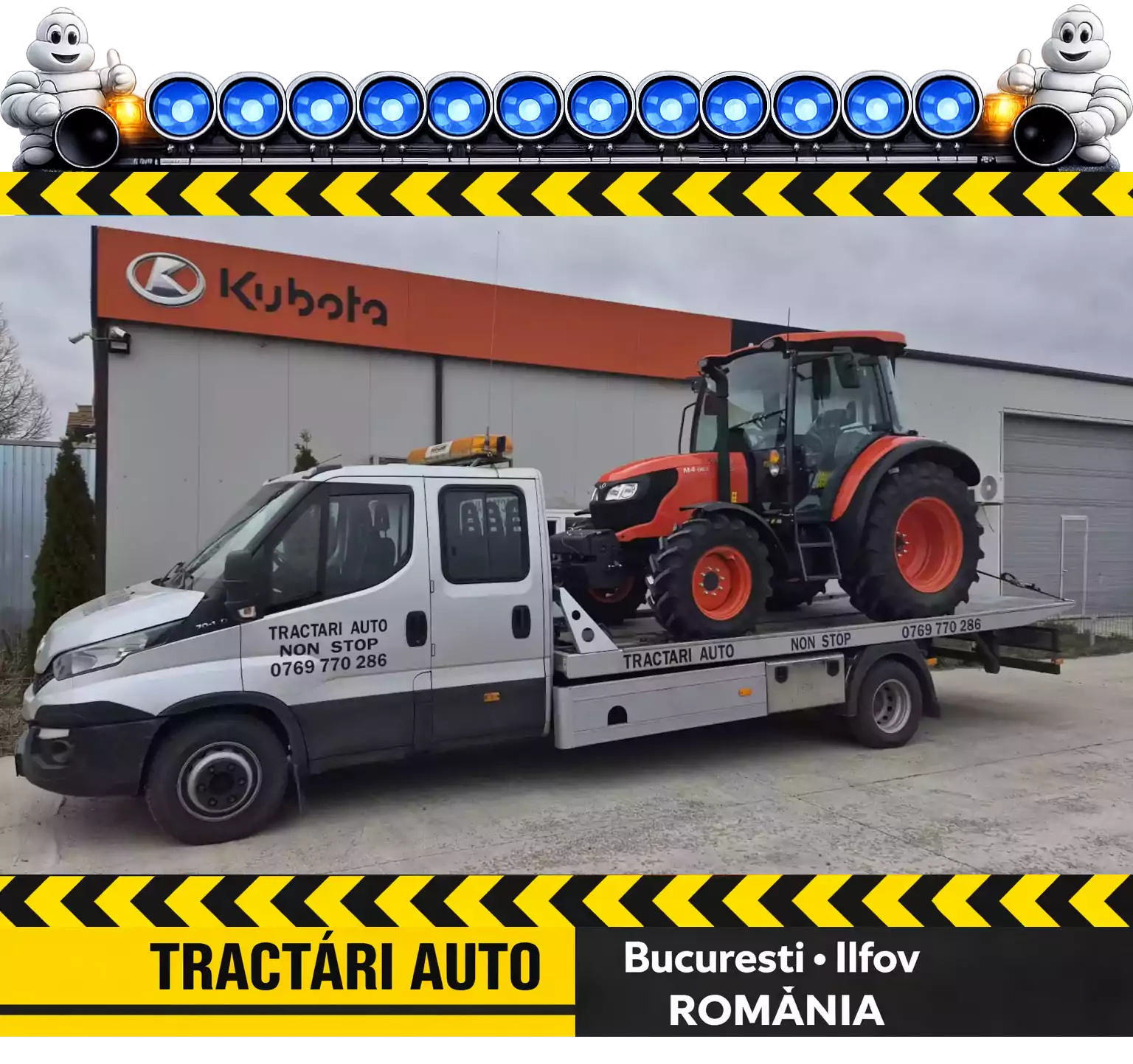 tractari masini blocate pe drum Tractari Urgente Bucuresti Ilfov A1 A2 Rapid
